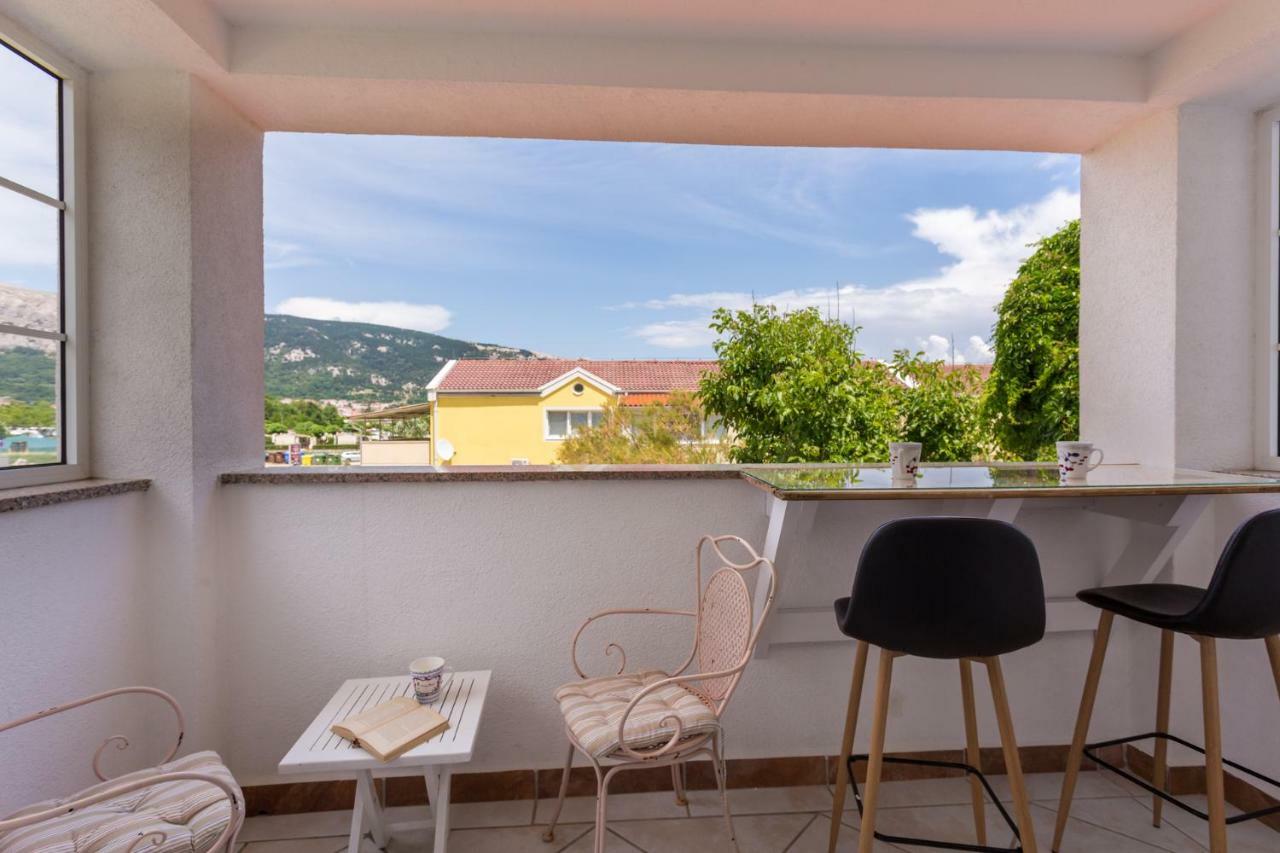 Apartments Villa Anna Baška Eksteriør billede